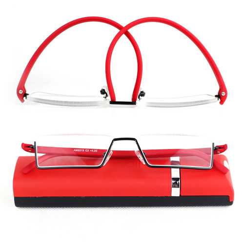 Mens Womens Folding Portable Readers Reading Glasses