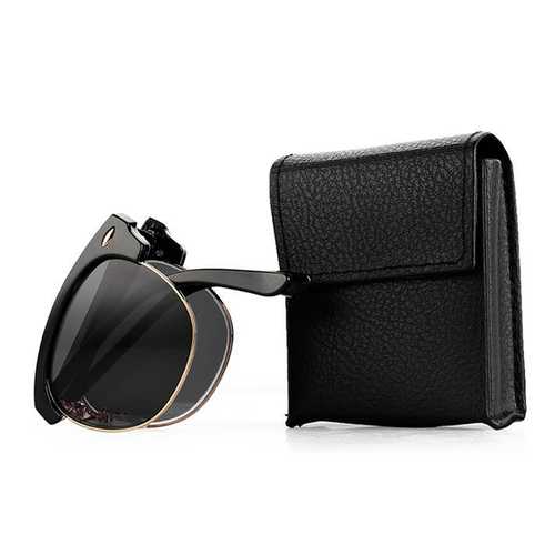 Men Women Folding Presbyopic Glasses With Glasses Case