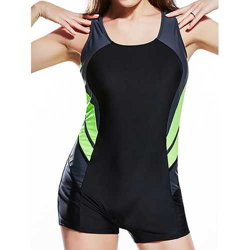 Seamless Padded Sports  Slim One Piece  Swimsuit