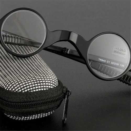 Women Men Folding Reading Glasses With Glasses Case