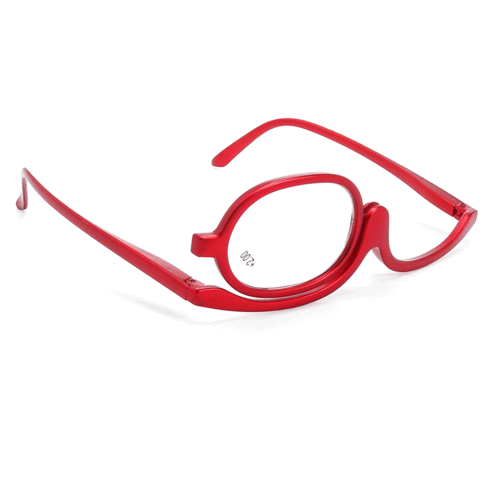 Unisex Rotatable Magnify Eye Cosmetic Reading Glasses