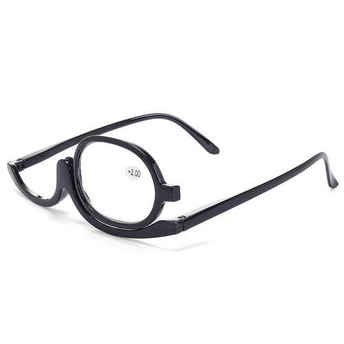 Unisex Rotatable Magnify Eye Cosmetic Reading Glasses