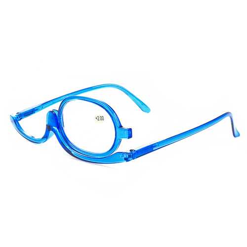 Unisex Rotatable Magnify Eye Cosmetic Reading Glasses