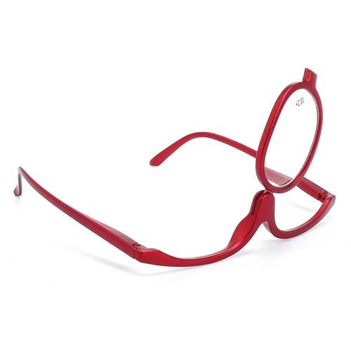 Unisex Rotatable Magnify Eye Cosmetic Reading Glasses