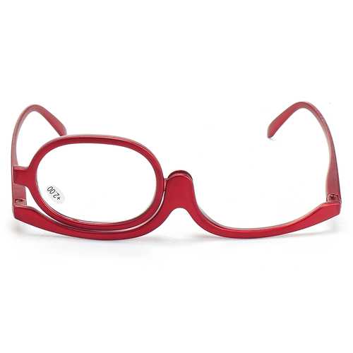 Unisex Rotatable Magnify Eye Cosmetic Reading Glasses