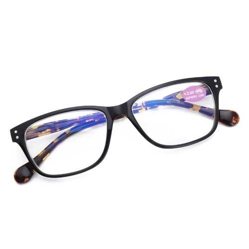 Men Elderly Ultra-light Resin Retro Reading Glasses