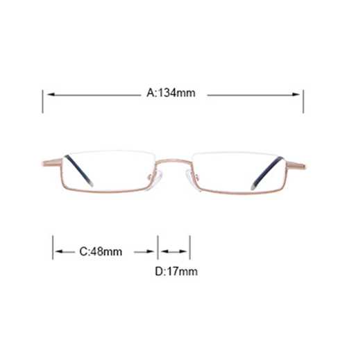 Men Women Resin Ultralight Reading Glasses