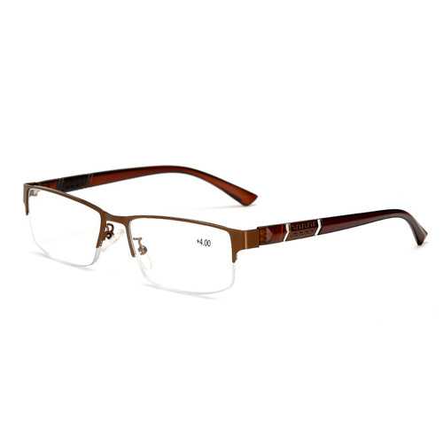 Men Women Round Half-Frame Readers Reading Computer Glasses