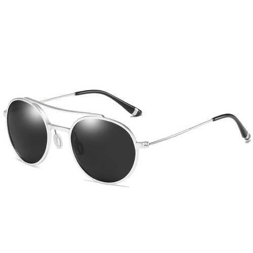 Men Women Driving Classsic Round Polarized Glasses