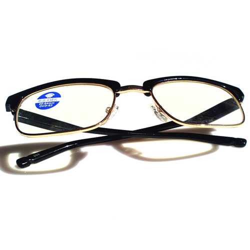 Men Women Metal Anti-blue Light Presbyopic Glass