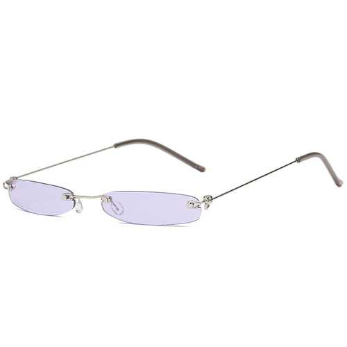 Women Vintage UV400 Square Frame Sunglasses