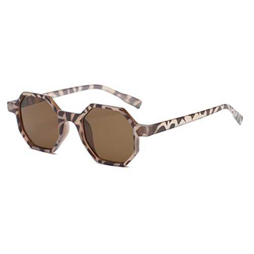 Women Retro UV400 Round Frame Sunglasses