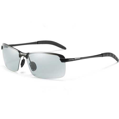 Men Discolor Driving Polarized Sunglasses