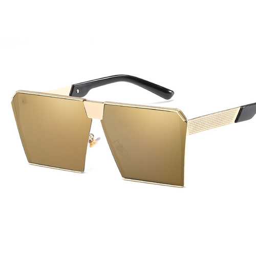 Retro Square Frame Sunglasses Goggle Driving Glasses