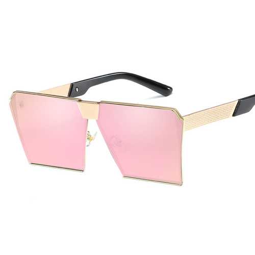 Retro Square Frame Sunglasses Goggle Driving Glasses