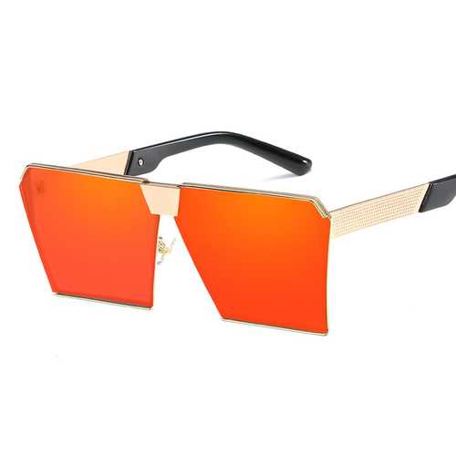 Retro Square Frame Sunglasses Goggle Driving Glasses