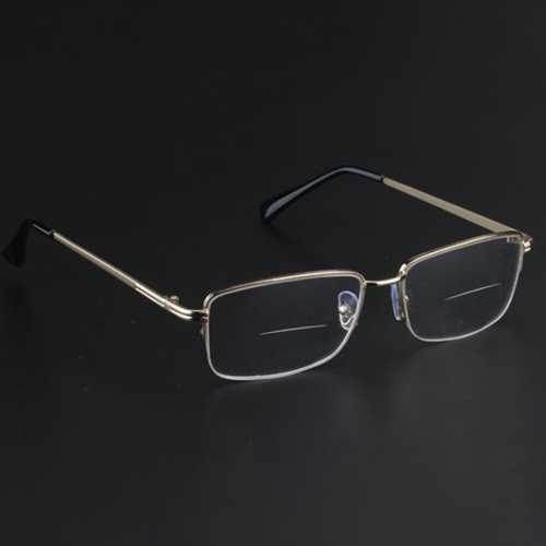 Metal Round Lightweight Bifocal Reading Glasses