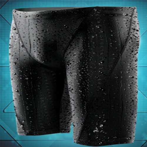 Fina Approved Men Shark Skin Racing Training Swimming Trunks Jammer