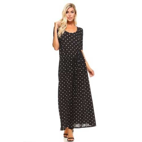 Women's Printed Hatchi Maxi Dress