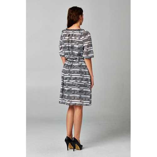 Women's Printed Chiffon Dress