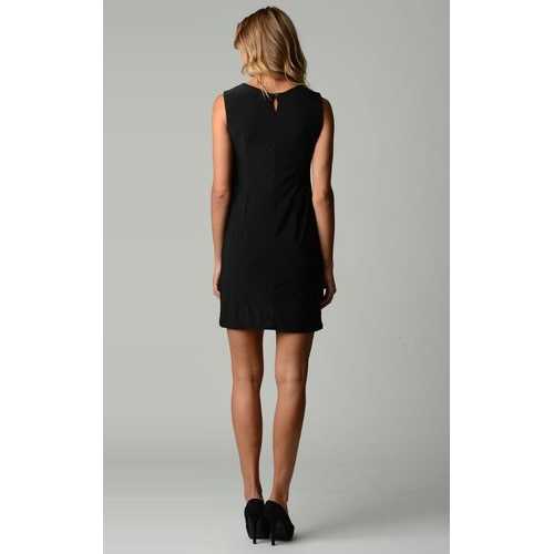 Women's Color Block Ponte Lace Dress