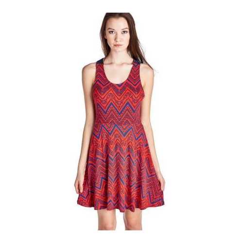 Women's Printed Jersey Dress