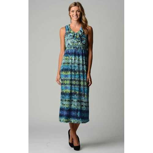 Women's Ruffle Maxi Dress