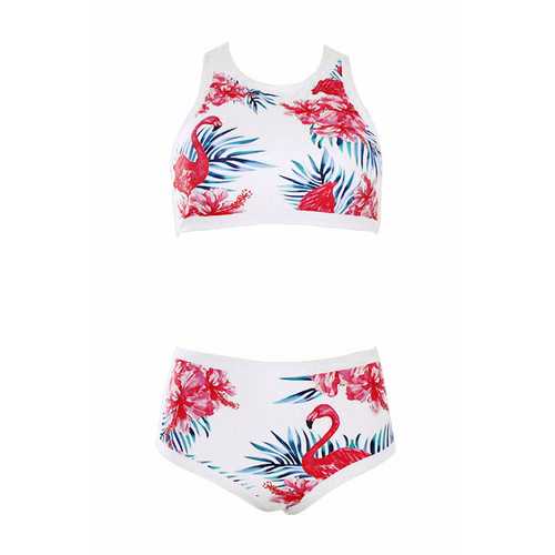 Sexy High Waist Printed Swimsuit