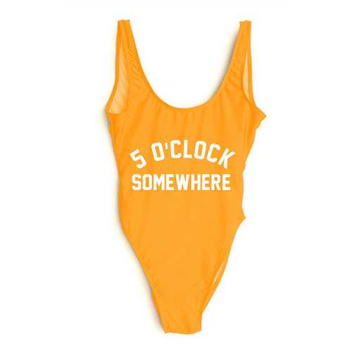 New arrival One piece Bikini swimsuit   5 Oclock