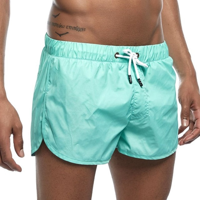 JOCKMAIL Men's Swimming Board Shorts Bathing Suits for Men Fashion Swim Sport Trunks Quick Dry Swimwear