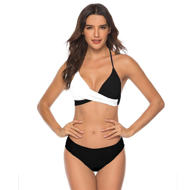 Sexy Women Bikini Set Female Push Up Swimsuit Swimwear Swim Separate Two Piece Brazilian Bathing Suit Large Plus Size XXXL