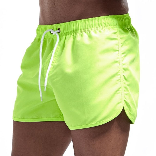 JOCKMAIL Mens Swimwear Swim Shorts Trunks Beach Board Shorts Swimming Pants Swimsuits Mens Running Sports Surffing shorts