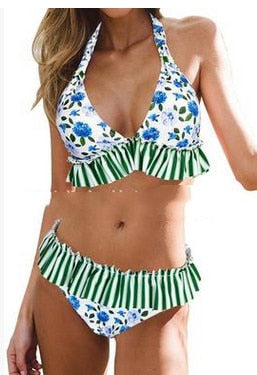 Womens Bikini Set Bandage Push-Up Padded Swimwear Swimsuit Bathing Brazilian