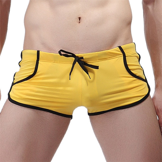 Summer New Style Men's Swimwear Trunks Sexy Fashion Mens Board Shorts Plus Size S-XL Swimwear Shorts For Men Beach Shorts