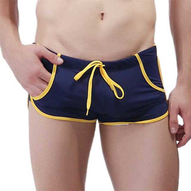 Summer New Style Men's Swimwear Trunks Sexy Fashion Mens Board Shorts Plus Size S-XL Swimwear Shorts For Men Beach Shorts