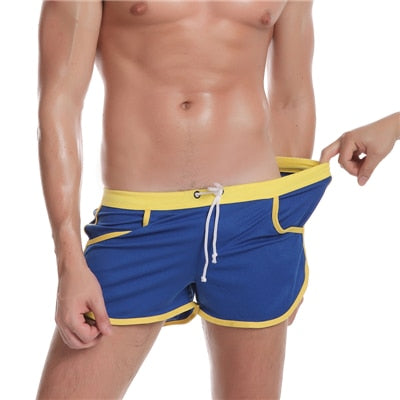 Brand Men's Causal Shorts Fast Dry Beach Shorts Bermuda Men Board Shorts Male Trunks Swimwear Men's Swimsuit Shorts Homewear new