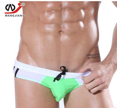 Wangjiang Swimwear Shorts Men Brand Sexy Mesh Bermuda Board Shorts Micro Beach Swimwear Boarshorts Push Up