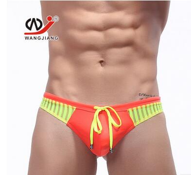 Wangjiang Swimwear Shorts Men Brand Sexy Mesh Bermuda Board Shorts Micro Beach Swimwear Boarshorts Push Up