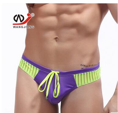 Wangjiang Swimwear Shorts Men Brand Sexy Mesh Bermuda Board Shorts Micro Beach Swimwear Boarshorts Push Up