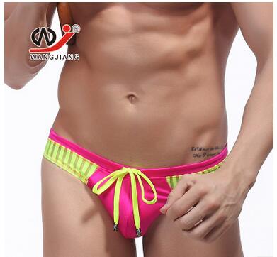 Wangjiang Swimwear Shorts Men Brand Sexy Mesh Bermuda Board Shorts Micro Beach Swimwear Boarshorts Push Up