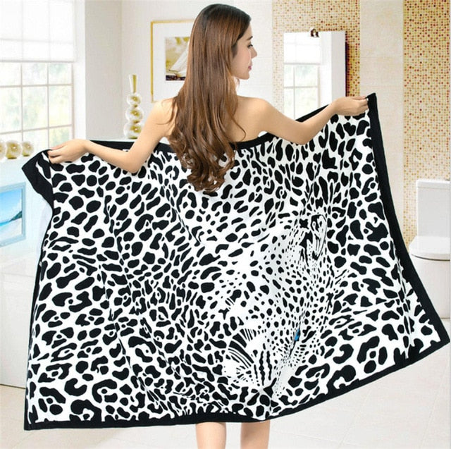 Cotton Large Beach Towel Sheet Holiday Camping Travel Costume Towels Gym Sauna Towel